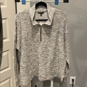 JCrew Mercantile Quarter Zip Sweater